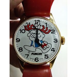 Hawaiian Punch Vintage Manual Wind Character Watch Punchy Swiss Made